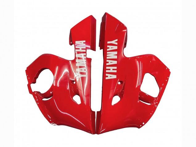 1998-2002 Yamaha YZF 600 R6 Motorcycle Fairing - Red White Glossy Black UK