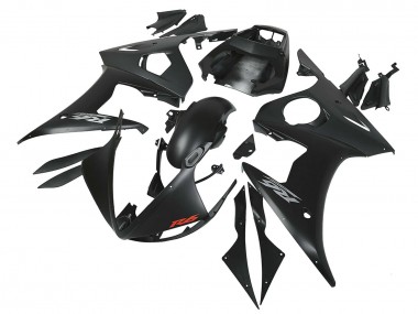 Buy 2006-2009 Yamaha YZF R6S Motorcycle Fairings - Matte Black UK
