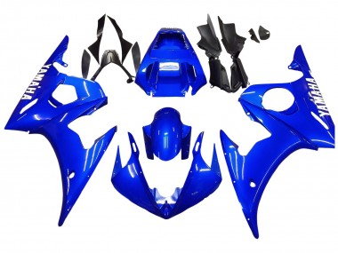 Buy 2006-2009 Yamaha YZF R6S Motorcycle Fairings - Blue UK