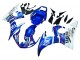 2006-2009 Yamaha YZF R6S Motorcycle Fairings - White Blue Fiat Motul Kastinee UK