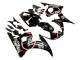 2006-2009 Yamaha YZF R6S Motorcycle Fairings - Glossy Black Red White Lucky Strike Motul UK