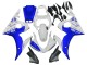 2006-2009 Yamaha YZF R6S Motorcycle Fairings - White Blue GYTR UK