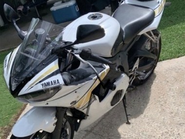 Buy 2003-2004 Yamaha YZF R6 Motorcycle Fairings - White Gold UK