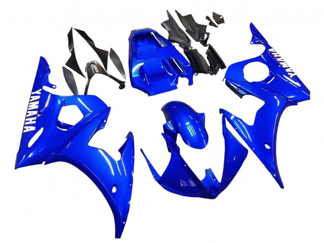 2005 Yamaha YZF 600 R6 Motorcycle Fairings - Blue UK