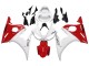 2005 Yamaha YZF 600 R6 Motorcycle Fairings - White Red UK