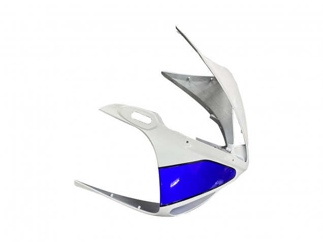 2005 Yamaha YZF 600 R6 Motorcycle Fairings - White Blue Yamalube UK