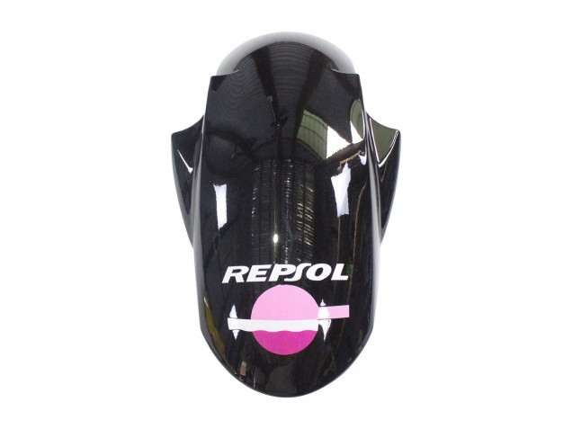 2005 Yamaha YZF 600 R6 Motorcycle Fairings - Black Pink Yellow Repsol 46 UK