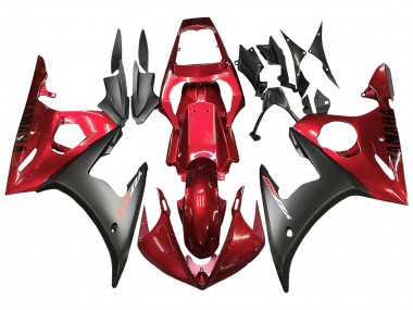 Buy 2005 Yamaha YZF 600 R6 Motorcycle Fairing - Red Matte Black UK