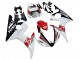 2005 Yamaha YZF 600 R6 Motorcycle Fairings - White Black Red Motul UK
