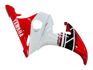 Buy 2005 Yamaha YZF 600 R6 Motorcycle Fairings - White Red Glossy Black UK