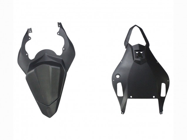 2006-2007 Yamaha YZF 600 R6 Motorcycle Fairings - Matte Black Silver Flame UK