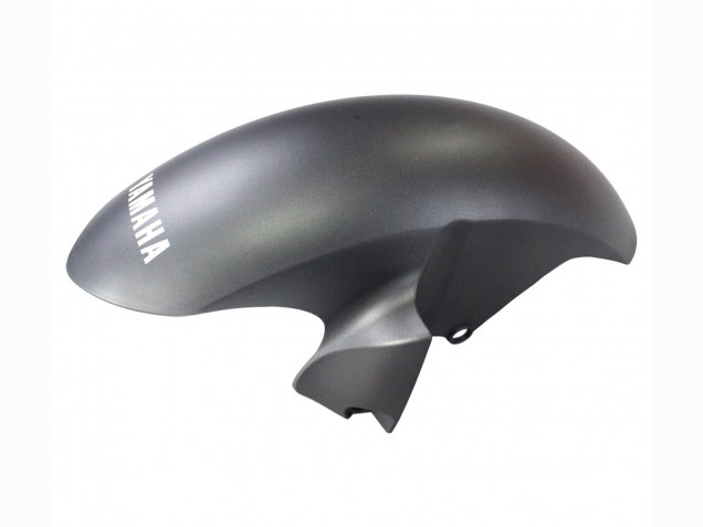 2006-2007 Yamaha YZF 600 R6 Motorcycle Fairings - Matte Black Silver Flame UK