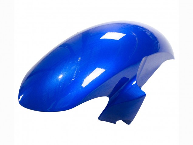 2006-2007 Yamaha YZF 600 R6 Motorcycle Fairings - Blue White Glossy Black UK