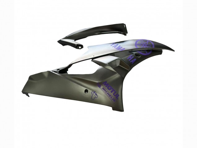 2006-2007 Yamaha YZF 600 R6 Motorcycle Fairings - Grey Purple Motul UK