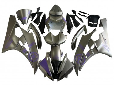 Buy 2006-2007 Yamaha YZF 600 R6 Motorcycle Fairings - Grey Purple Motul UK