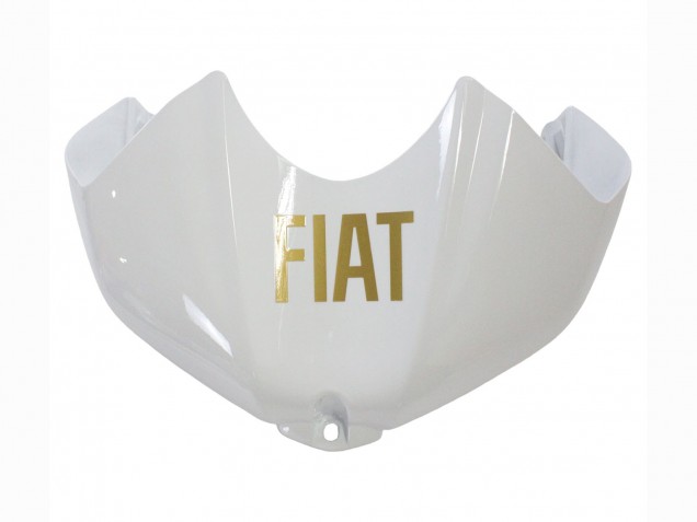 2006-2007 Yamaha YZF 600 R6 Motorcycle Fairings - White Gold Black Fiat UK