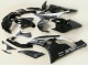 2006-2007 Yamaha YZF 600 R6 Motorcycle Fairings - Glossy Black Matte Black White Motul Michelin UK
