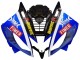 2006-2007 Yamaha YZF 600 R6 Motorcycle Fairings - White Blue Black Fimer Volvo Yamalube Sterilgarda UK