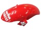 2006-2007 Yamaha YZF 600 R6 Motorcycle Fairings - White Red Black Motul UK