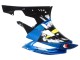 2006-2007 Yamaha YZF 600 R6 Motorcycle Fairings - Blue Neon Green Black Shark UK
