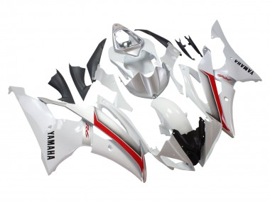 Buy 2008-2016 Yamaha YZF 600 R6 Motorcycle Fairings - White Red UK