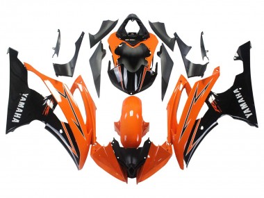 Buy 2008-2016 Yamaha YZF 600 R6 Motorcycle Fairings - Orange Black UK