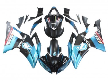 Buy 2008-2016 Yamaha YZF 600 R6 Motorcycle Fairings - Light Blue Matte Black Petronas ENEOS UK