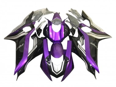 Buy 2017-2025 Yamaha YZF 600 R6 Motorcycle Fairings - Silver Purple Glossy Black UK