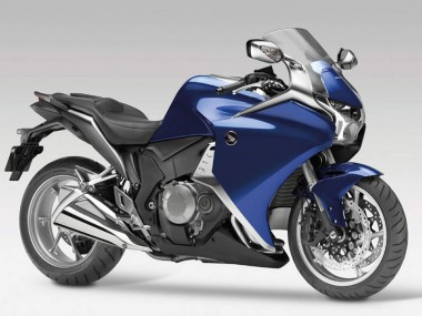 Buy 2010-2014 Honda VFR 1200 Motorcycle Fairings - Blue Black UK