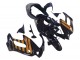 1997-2005 Honda VTR1000F Motorcycle Fairings - Glossy Black Gold UK