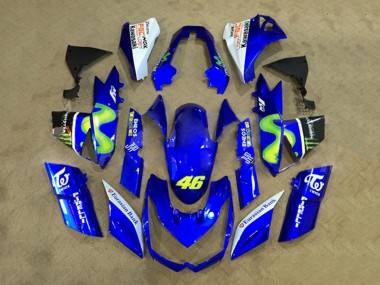 Buy 2010-2013 Kawasaki Z1000 Motorcycle Fairings - White Blue Yellow Monster UK