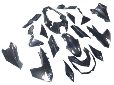 Buy 2010-2013 Kawasaki Z1000 Motorcycle Fairings - Black Carbon Fiber UK