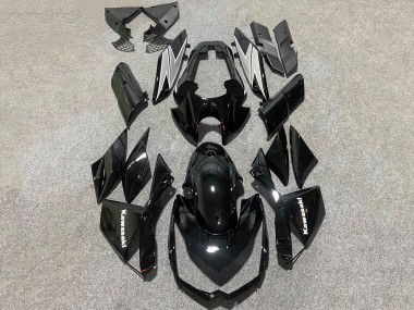 Buy 2010-2013 Kawasaki Z1000 Motorcycle Fairings - Glossy Black White UK