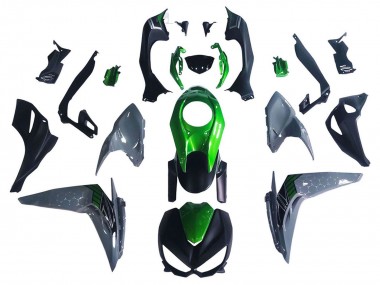 Buy 2014-2019 Kawasaki Z1000 Motorcycle Fairings - Black Green Grey UK