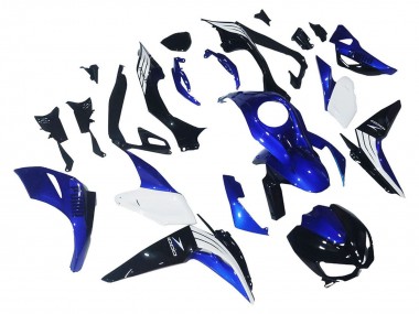 Buy 2014-2019 Kawasaki Z1000 Motorcycle Fairings - White Blue Black UK