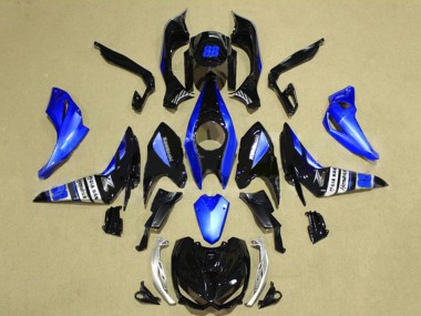 Buy 2014-2019 Kawasaki Z1000 Motorcycle Fairing - Blue Glossy Black UK
