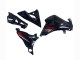 2013-2018 Kawasaki Z800 Motorcycle Fairings - Glossy Black Red UK