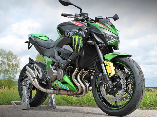 2013-2018 Kawasaki Z800 Motorcycle Fairings - Green Glossy Black Red Yellow UK