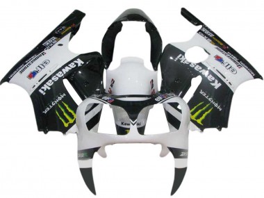 Buy 2000-2001 Kawasaki ZX12R Motorcycle Fairings - White Black Yellow Elf Monster UK