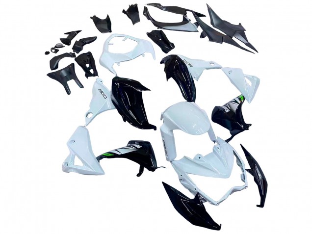 2013-2018 Kawasaki Z800 Motorcycle Fairings - White Glossy Black Green UK