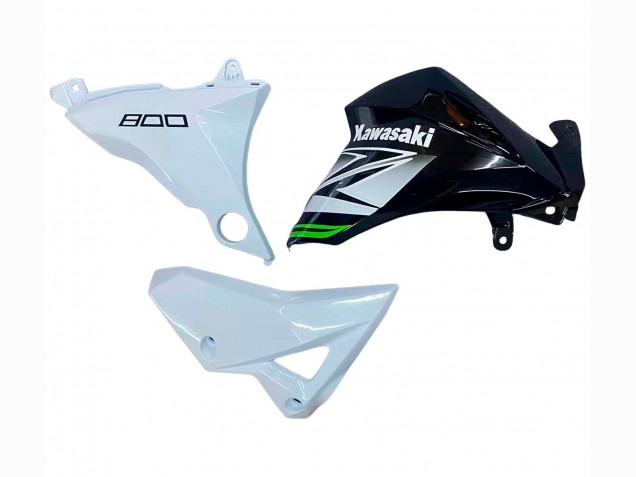 2013-2018 Kawasaki Z800 Motorcycle Fairings - White Glossy Black Green UK