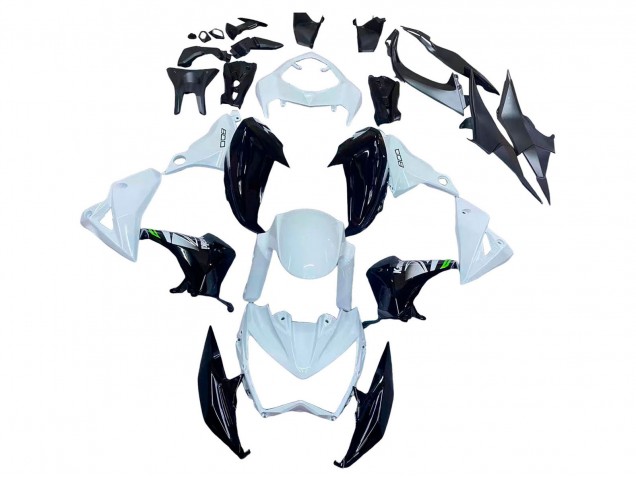 2013-2018 Kawasaki Z800 Motorcycle Fairings - White Glossy Black Green UK