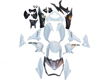 Buy 2013-2018 Kawasaki Z800 Motorcycle Fairings - White Green Silver Black UK