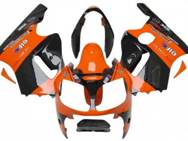 Buy 2000-2001 Kawasaki ZX12R Motorcycle Fairings - Orange Black Elf Michelin UK