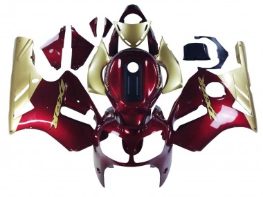 Buy 2000-2001 Kawasaki ZX12R Motorcycle Fairings - Red Gold UK