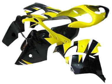 Buy 2002-2006 Kawasaki ZX12R Motorcycle Fairings - Yellow Black UK