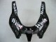2000-2001 Kawasaki ZX9R Motorcycle Fairings - Glossy Black White West UK