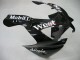 2000-2001 Kawasaki ZX9R Motorcycle Fairings - Glossy Black White West UK