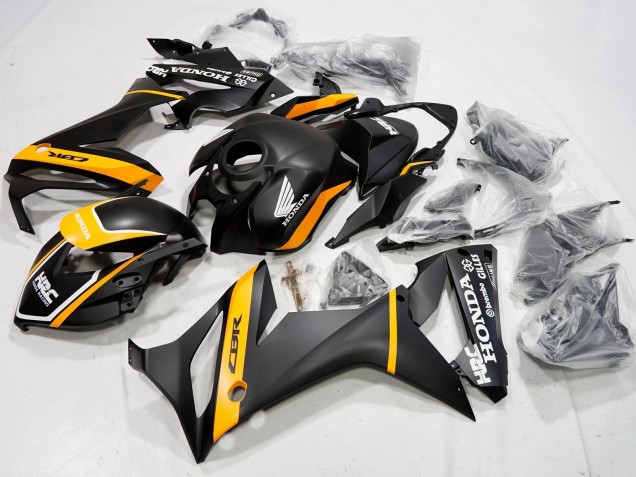 2019-2020 Honda CBR650R Motorcycle Fairings - Matte Black Yellow White UK