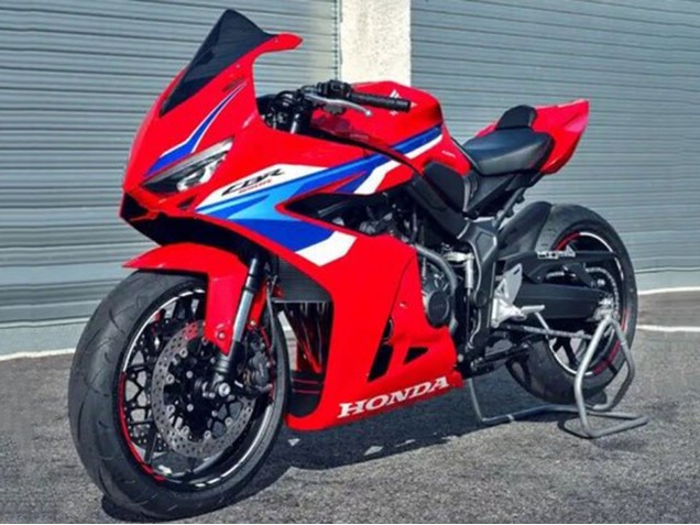 2024-2026 Honda CBR650R Motorcycle Fairings - Red White Blue UK